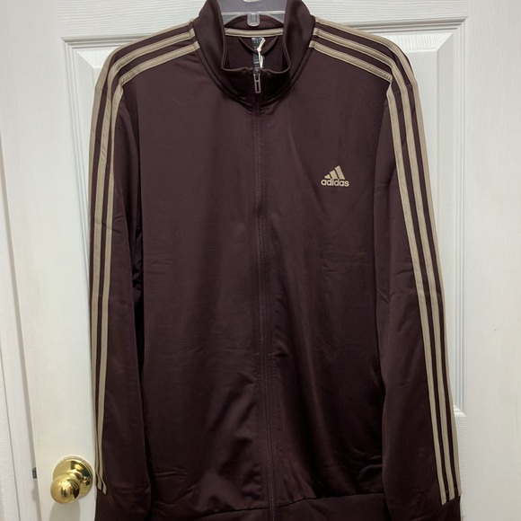 Adidas Tracksuit Warmup Sweatsuit Exercise Jogging Jump Suit jacket joggers set - Picture 2 of 16